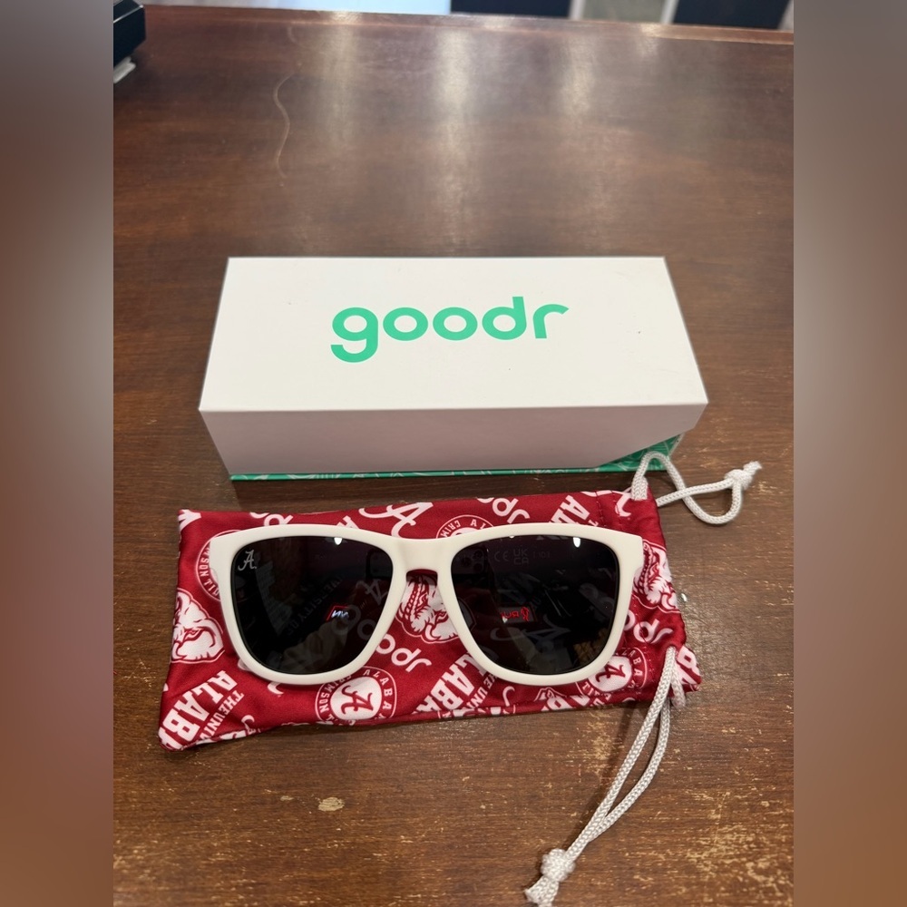 Goodr Sunglasses "Roll Tide Ray Blockers"